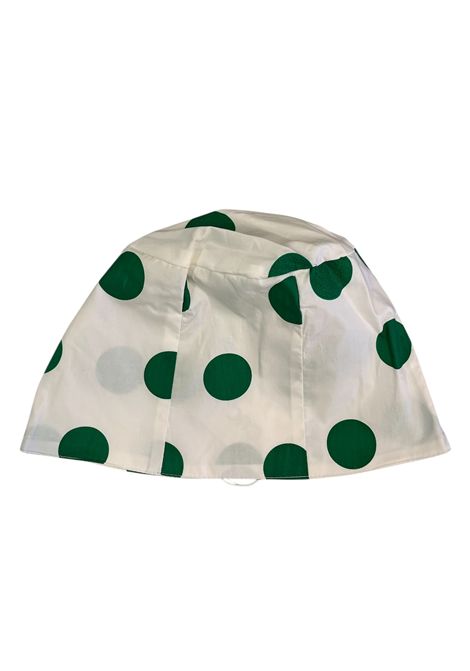 Cappello a pois CUCU' LAB | CLOCHEPOPELINE POIS VERDE